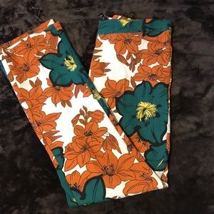 Forever 21 floral printed pants